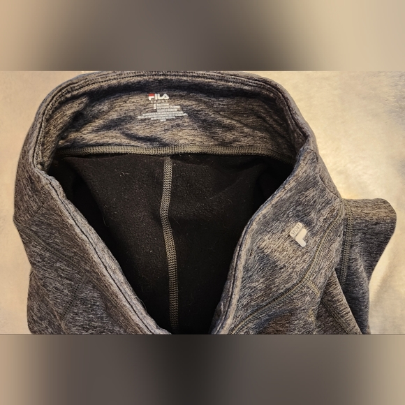 Ladies Grey Fila Sport Sm exercise pant - Picture 3 of 5